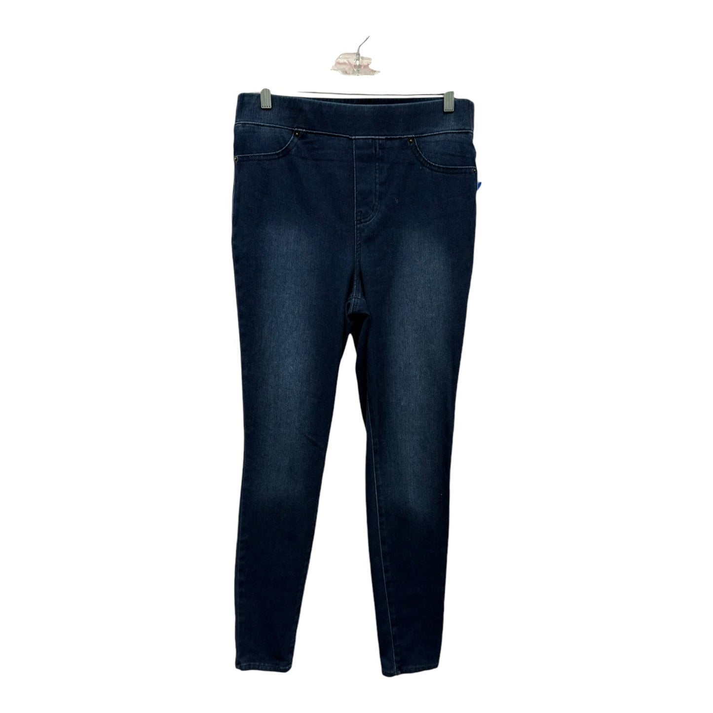 Jeans Skinny By Logo In Blue Denim, Size:8