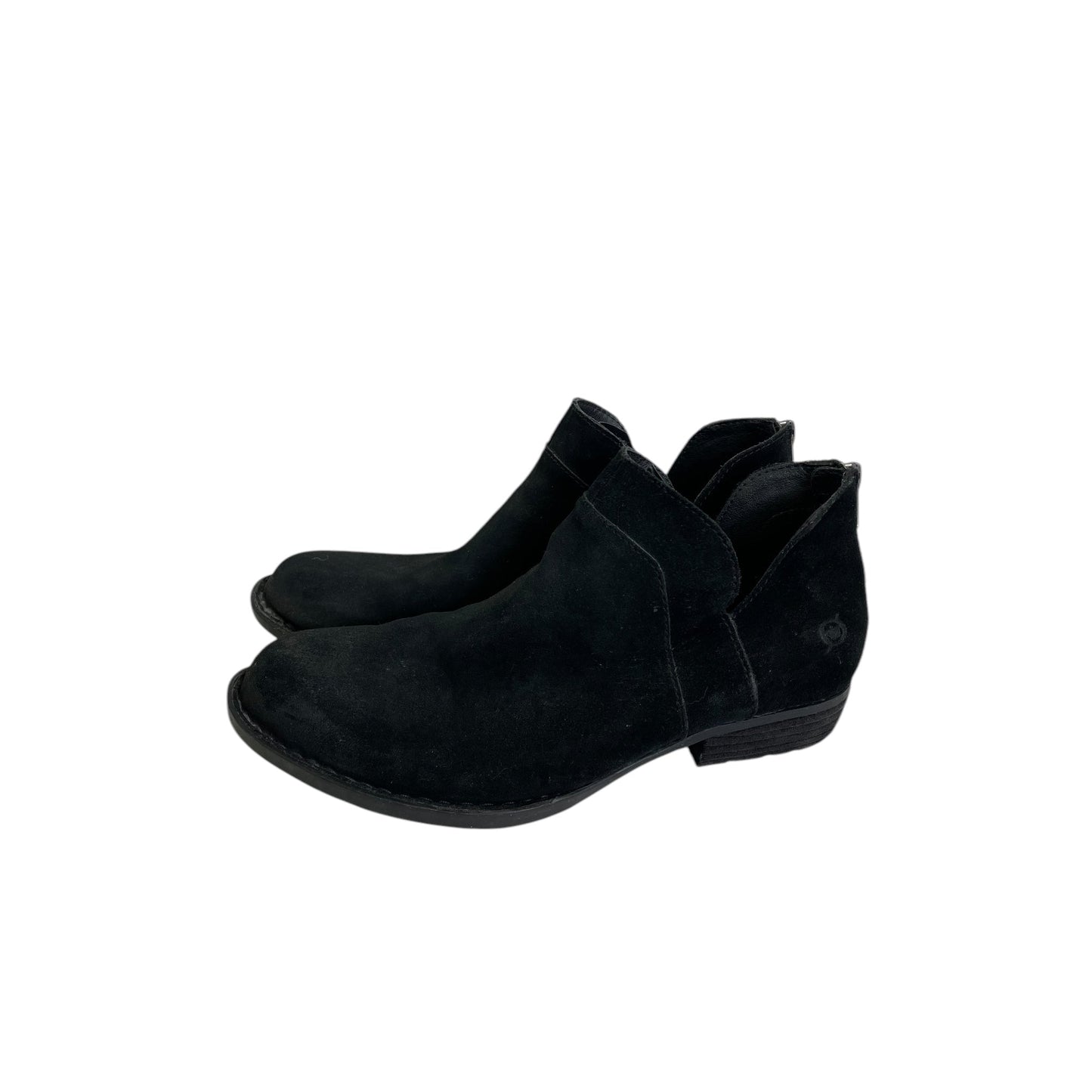 Boots Ankle Flats By Born In Black, Size:9.5