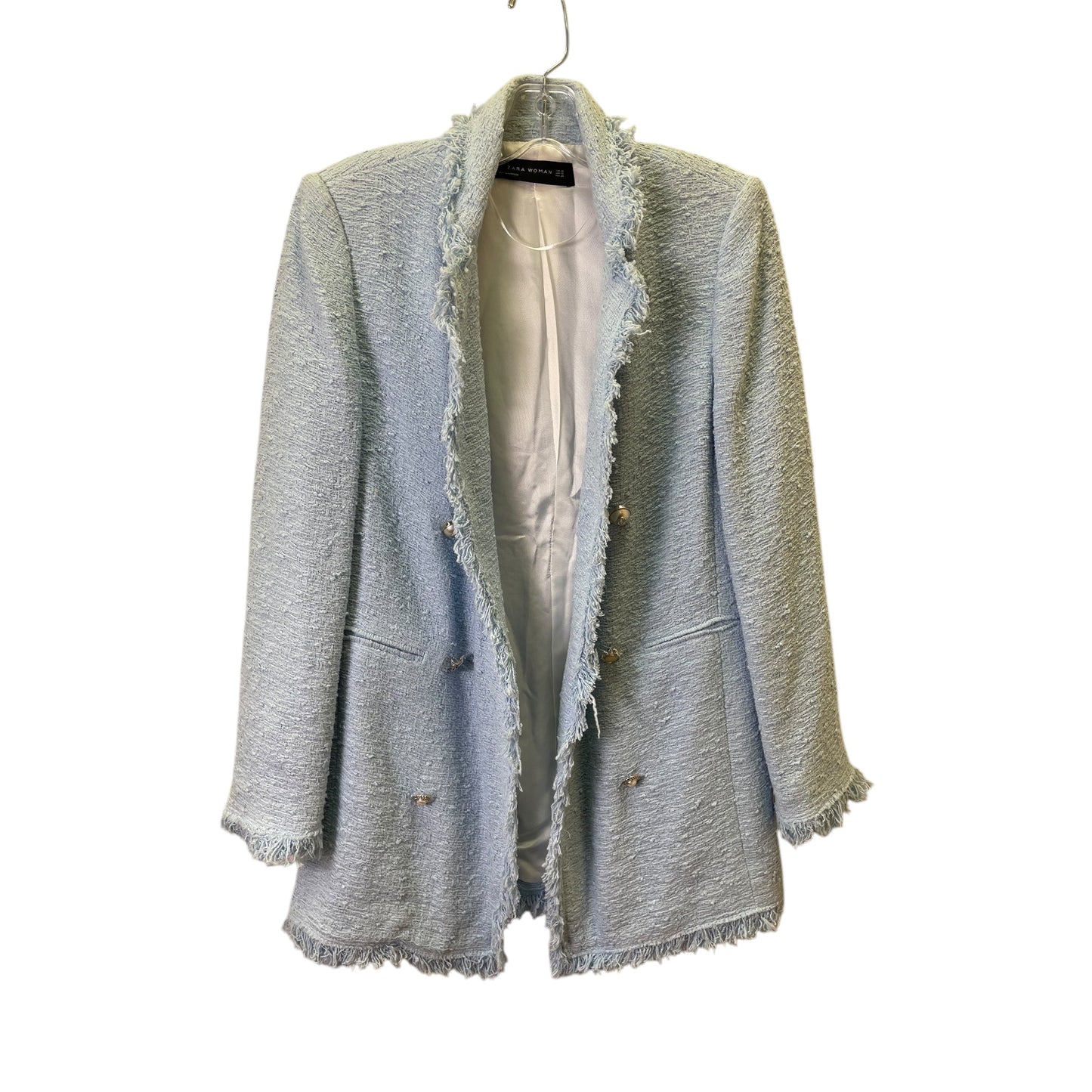 Blazer By Zara Women In Blue, Size:Xs