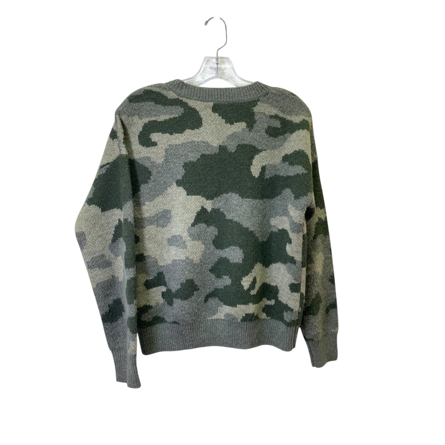 Sweater By Lucky Brand In Camouflage Print, Size:M