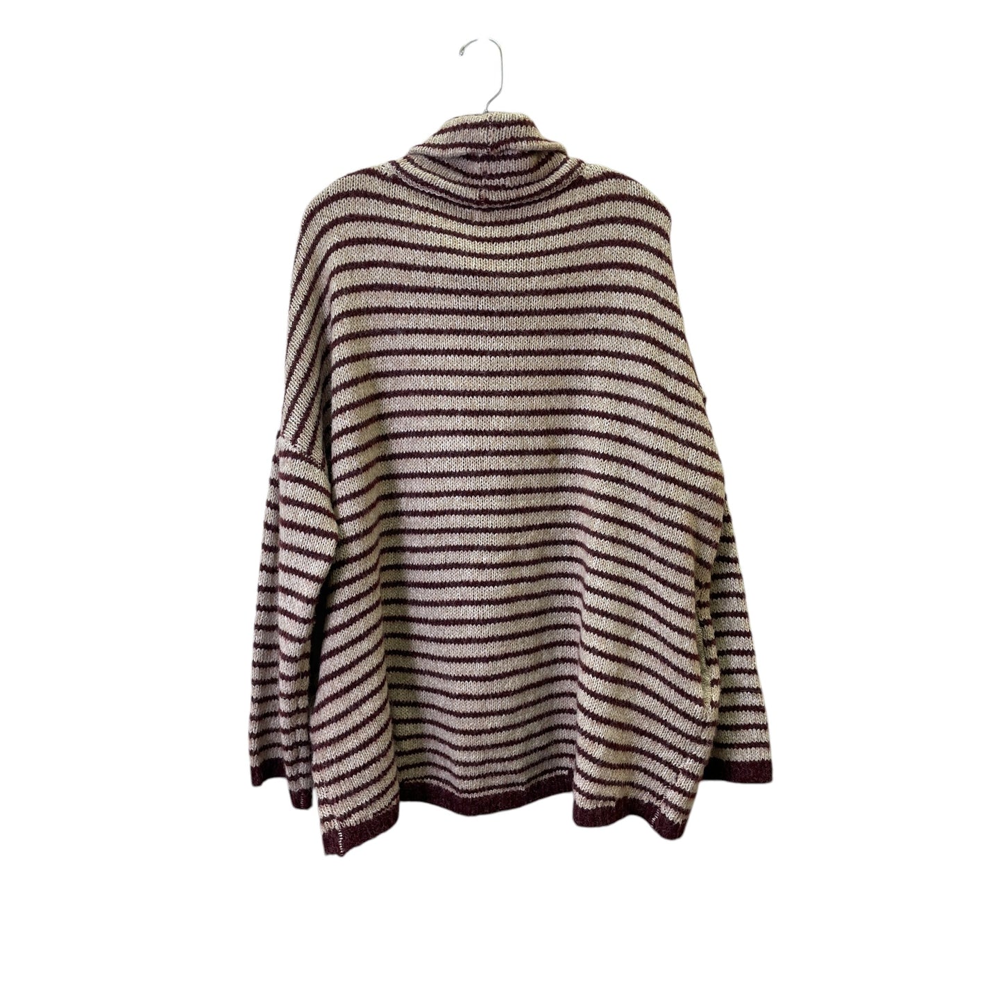 Sweater By Pol In Purple & Tan, Size:L