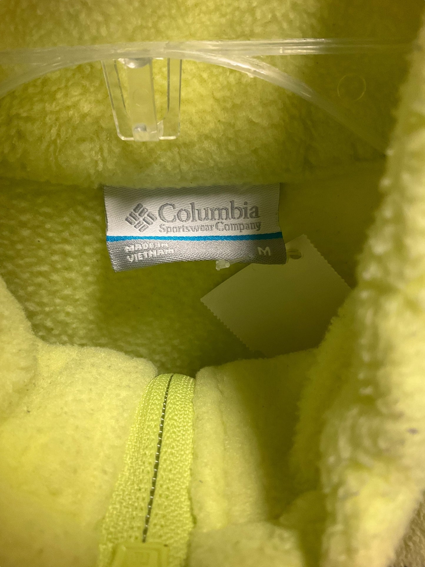 JACKET FLEECE by COLUMBIA In YELLOW, Size: M