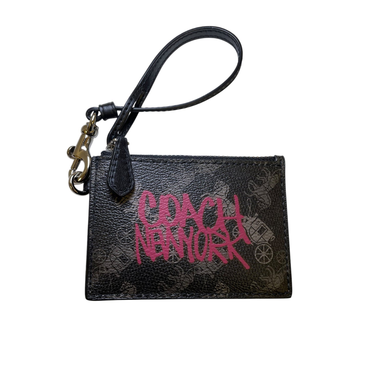 Id/Card Holder Designer By Coach In Black