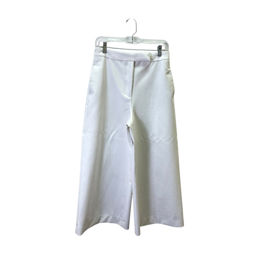 Pants Wide Leg By Zara In White, Size:8