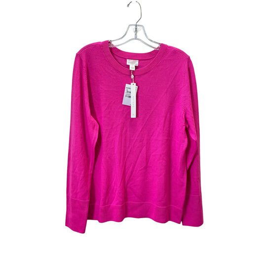 Sweater By Caslon In Pink, Size:Xl