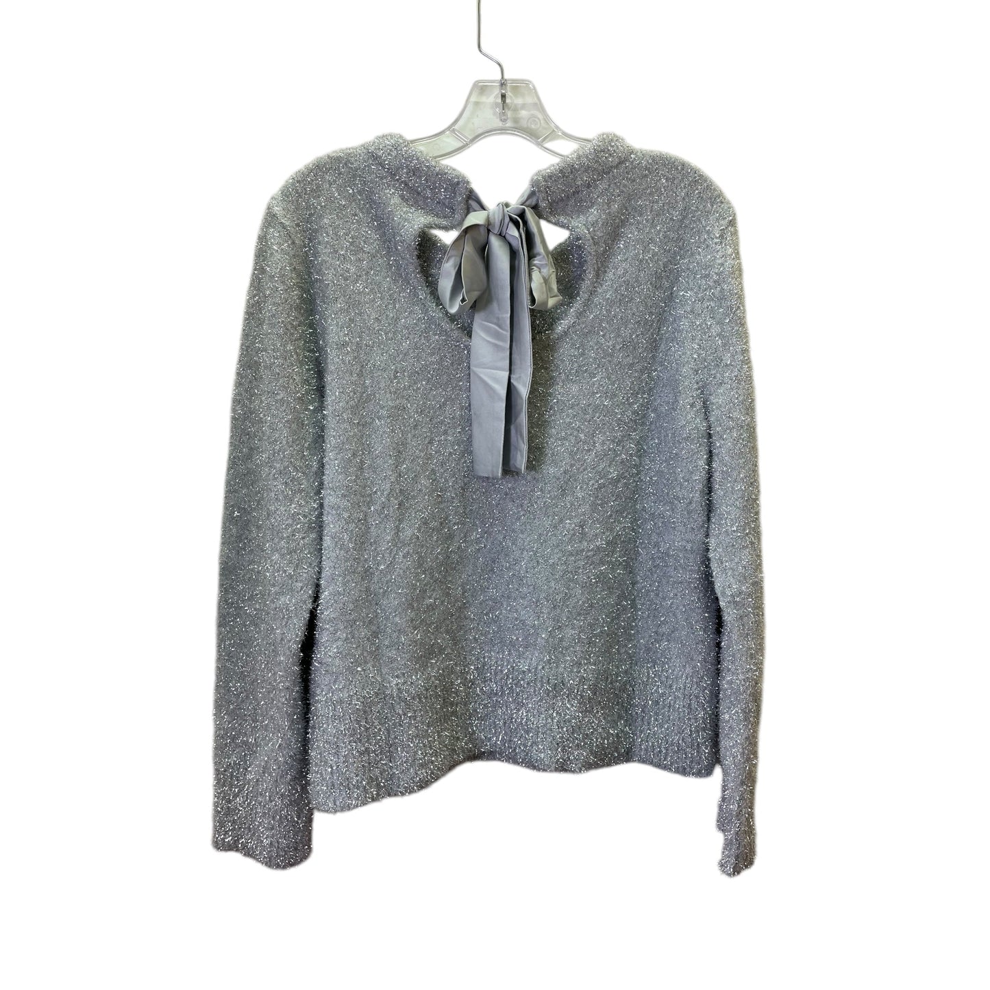 Sweater By Talbots In Silver, Size:L