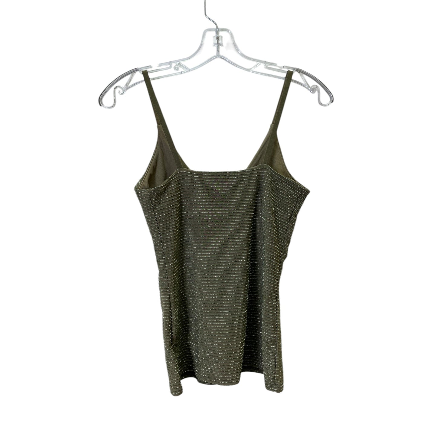 Top Sleeveless Basic By Express In Green, Size:S