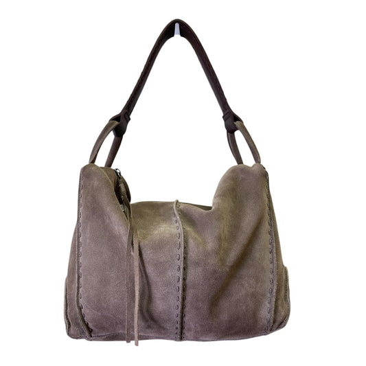 Handbag Leather By The Sak In Taupe, Size:Large