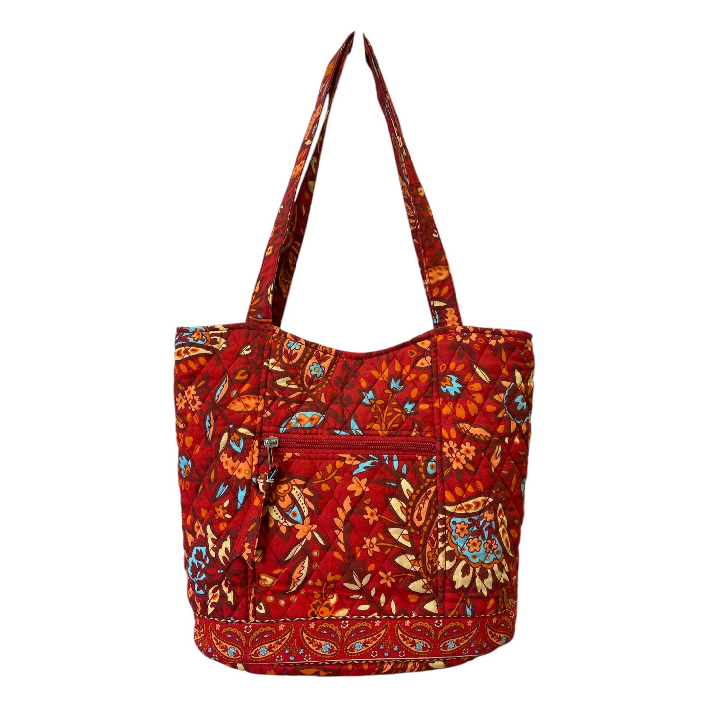 Handbag By Vera Bradley In Orange, Size:Medium