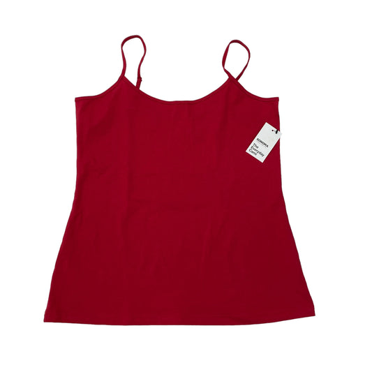 RED TOP CAMI by SONOMA Size:L