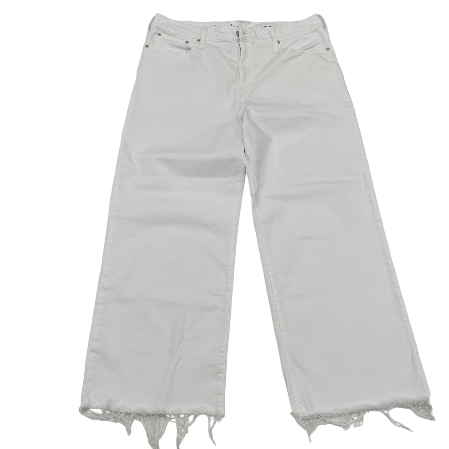 WHITE J. CREW PANTS WIDE LEG, Size 16