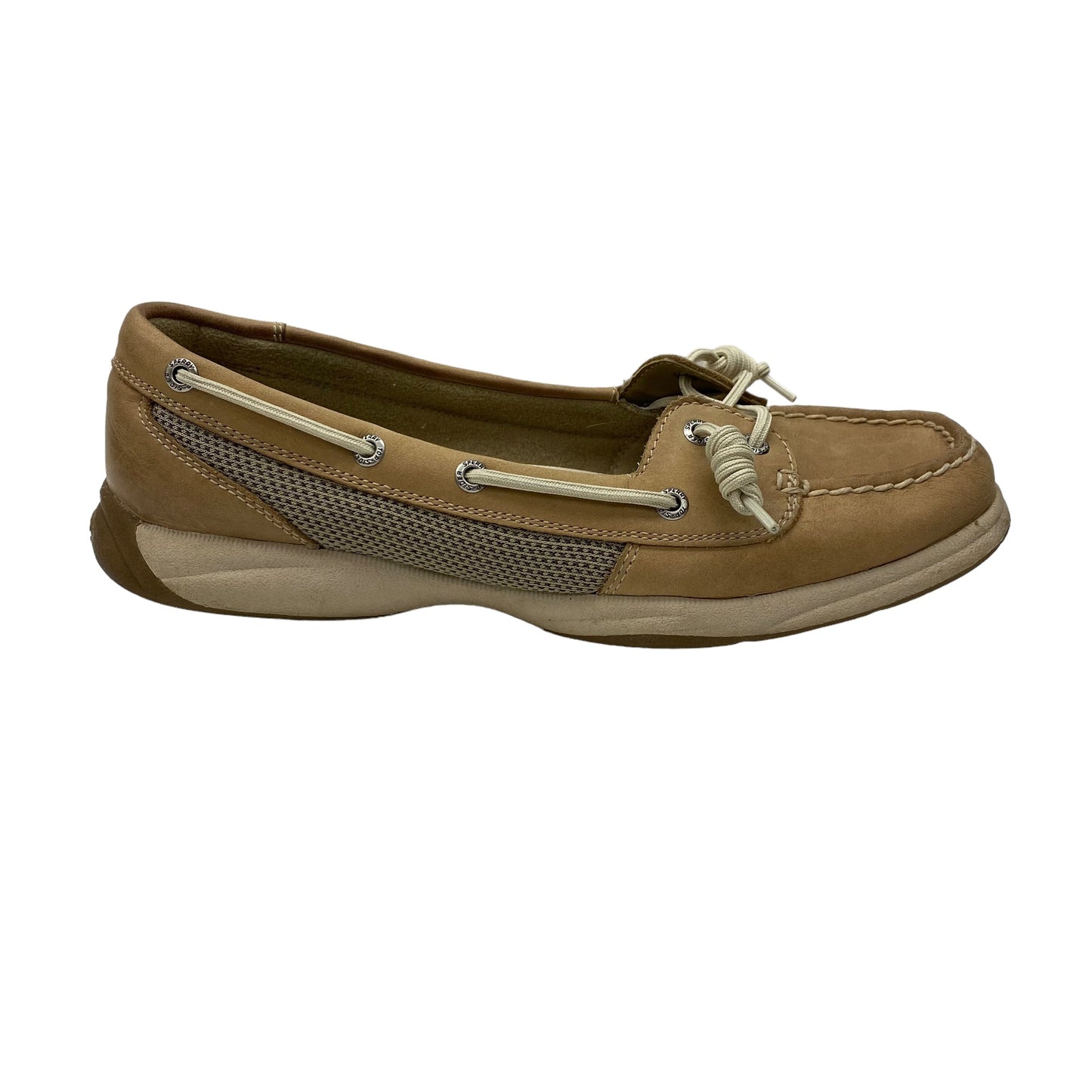 TAN SHOES FLATS by SPERRY Size:9.5