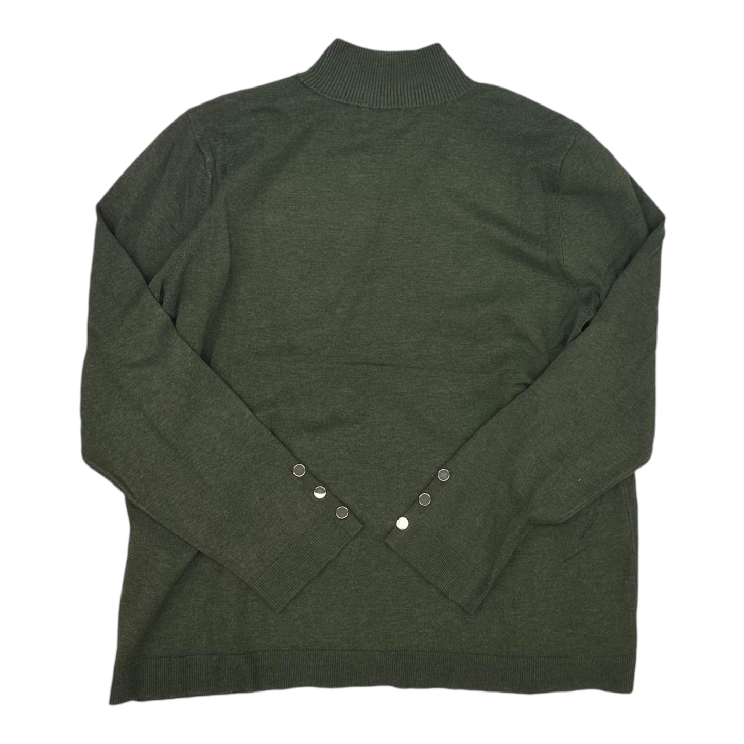 Sweater By Chicos In Green, Size:L