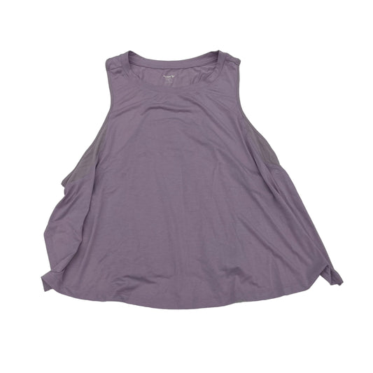 PURPLE ATHLETIC TANK TOP by OLD NAVY Size:3X