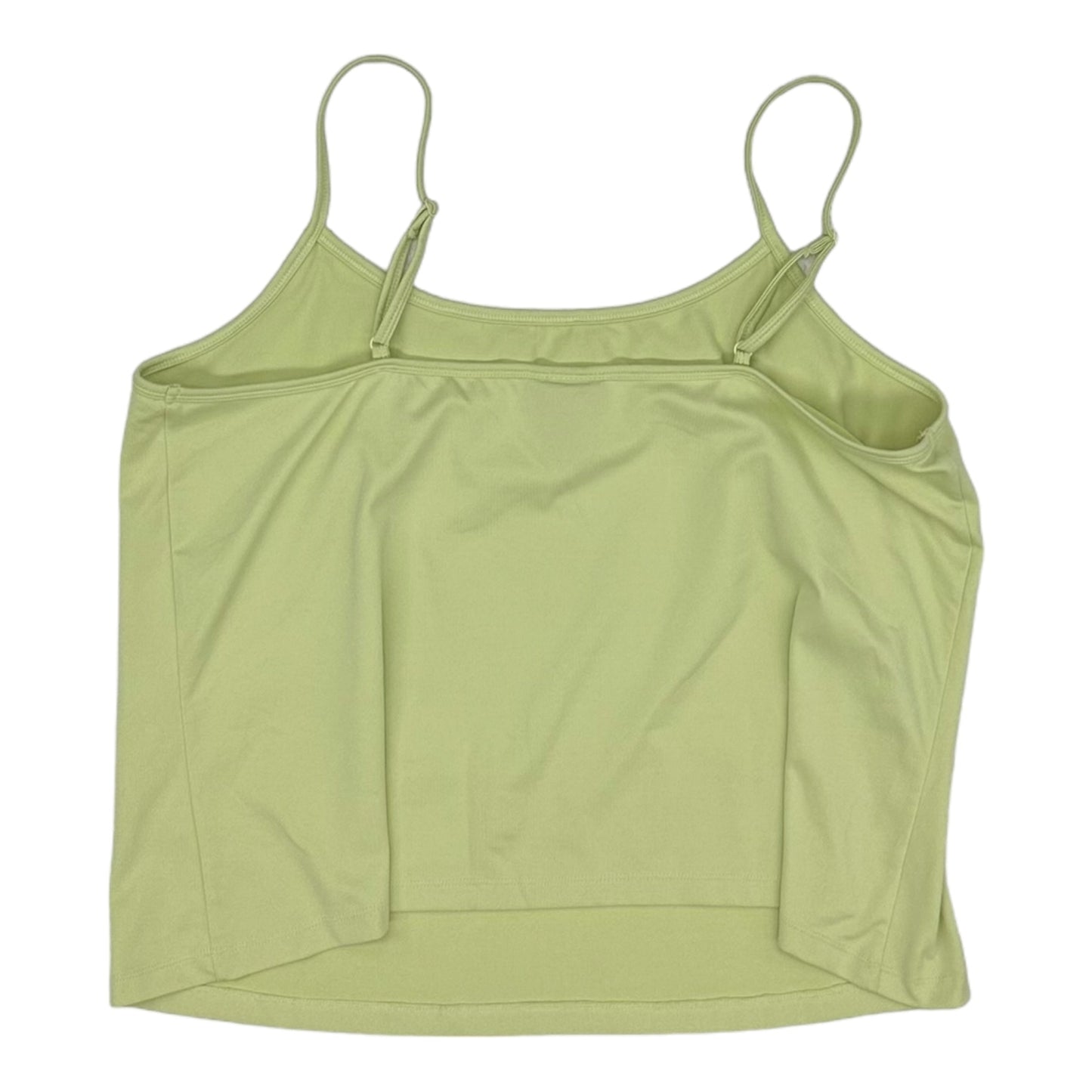 GREEN TOP SLEEVELESS by LANE BRYANT Size:1X