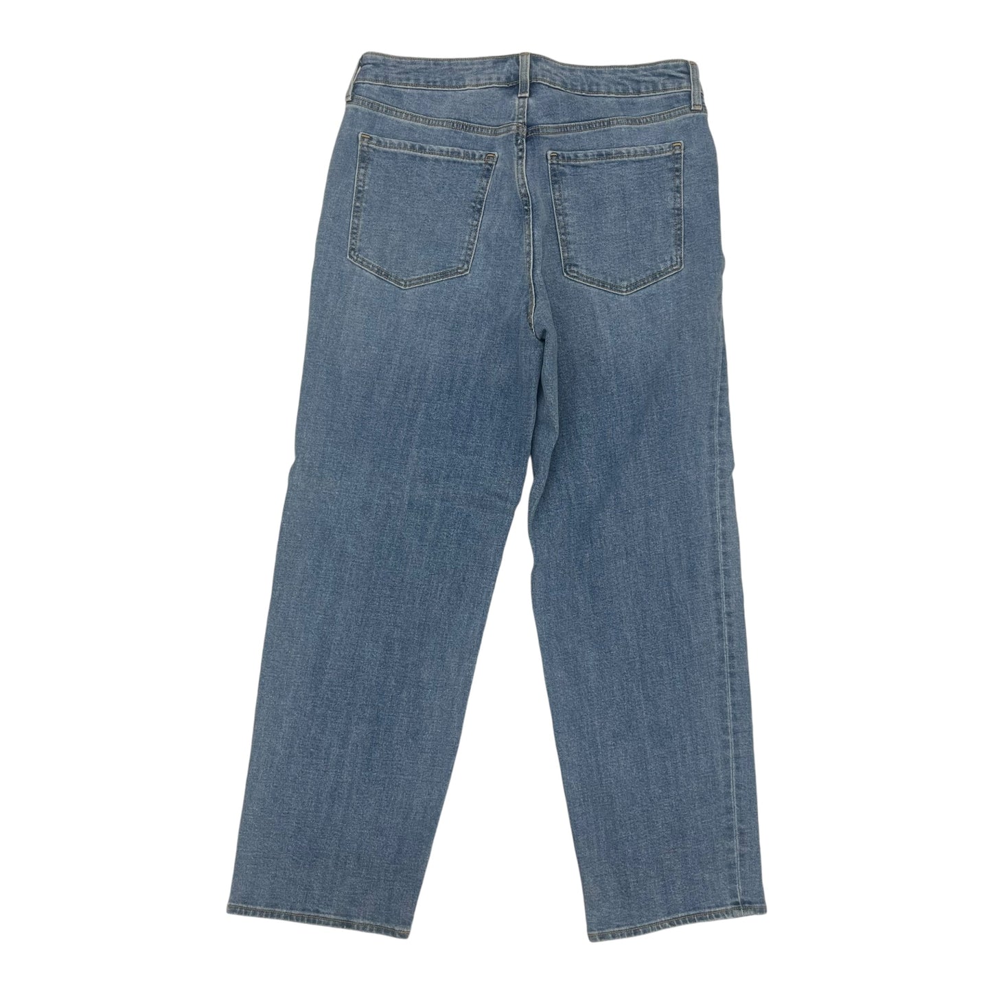 Jeans Straight By Old Navy In Blue Denim, Size:12