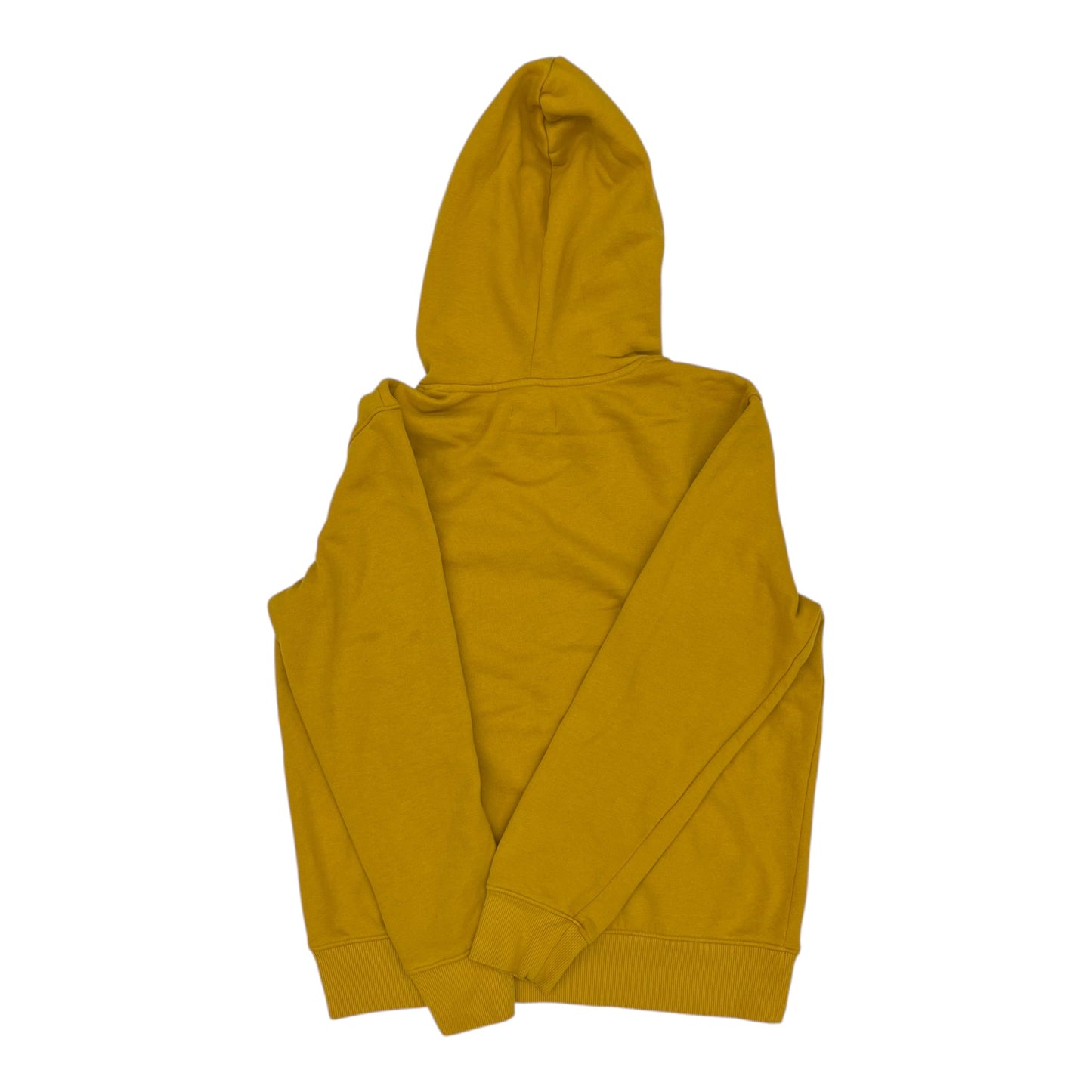 Sweatshirt Hoodie By Clothes Mentor In Yellow, Size:M