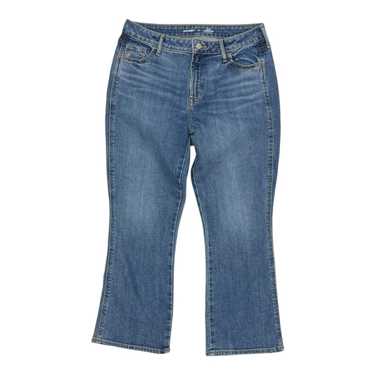 Jeans Straight By Old Navy In Blue Denim, Size:10