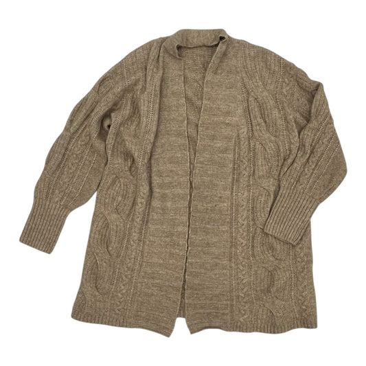 Sweater Cardigan By Ophelia Roe In Brown, Size:Xl