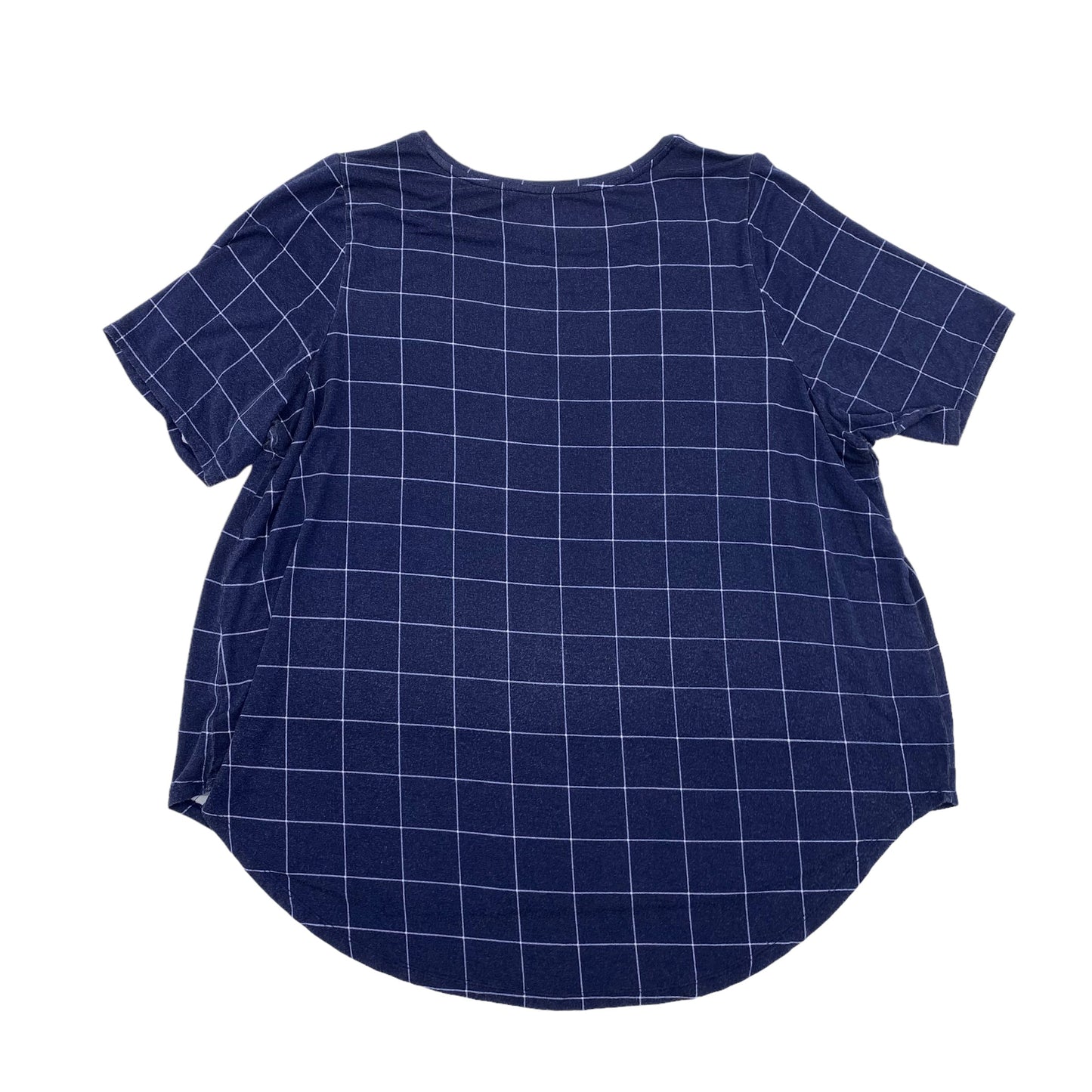 BLUE LANE BRYANT TOP SS, Size 3X