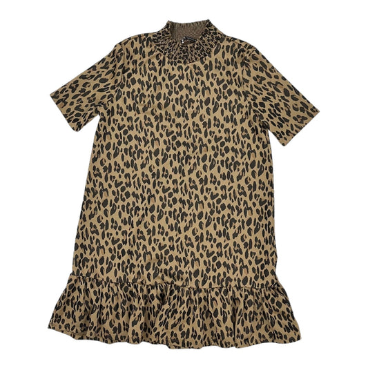 ANIMAL PRINT DRESS PARTY SHORT by ZARA Size:M