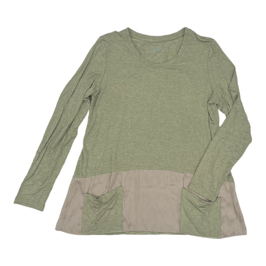 Top Ls By Logo In Green, Size:M