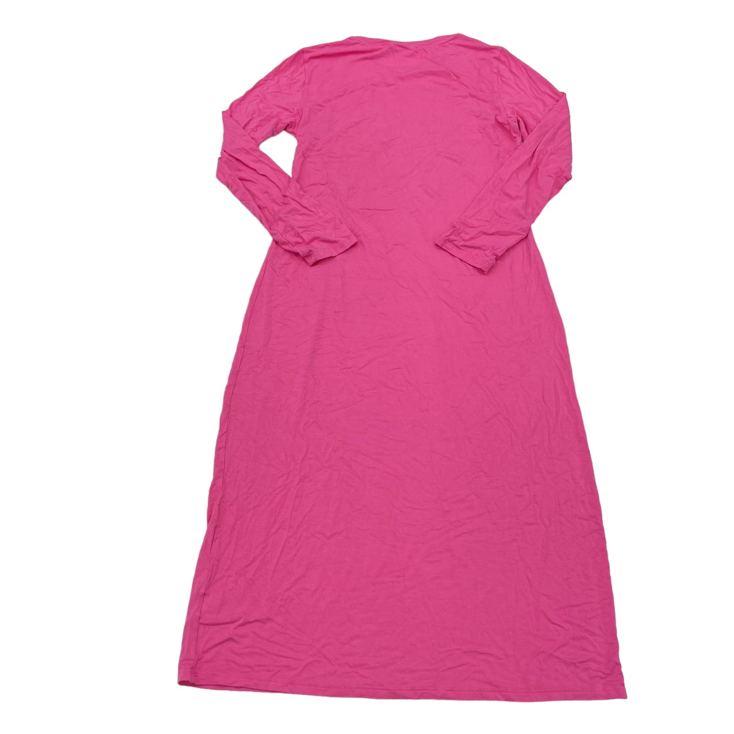 PINK TIME AND TRU DRESS CASUAL MIDI, Size S