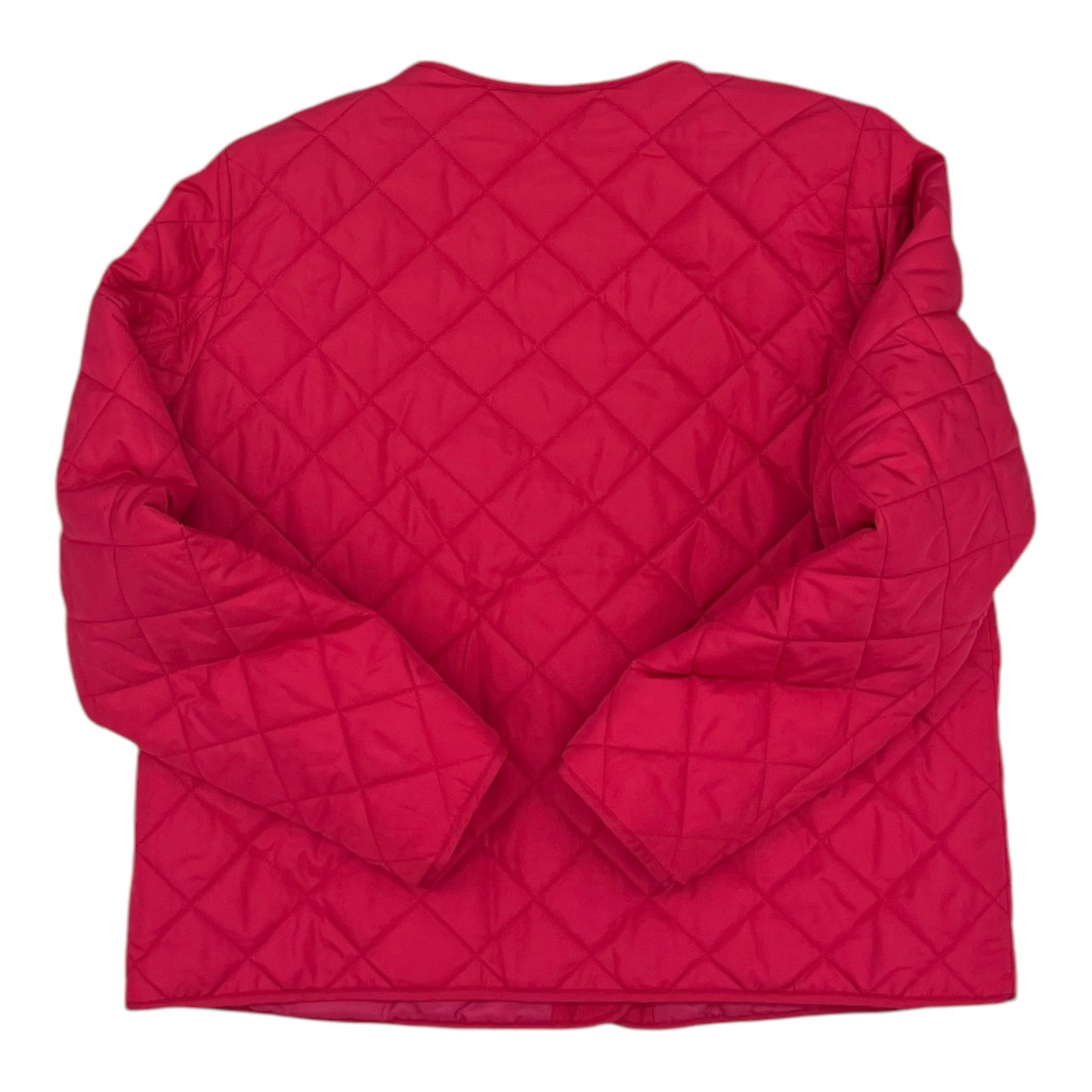 PINK JACKET PUFFER & QUILTED by CHARTER CLUB Size:L