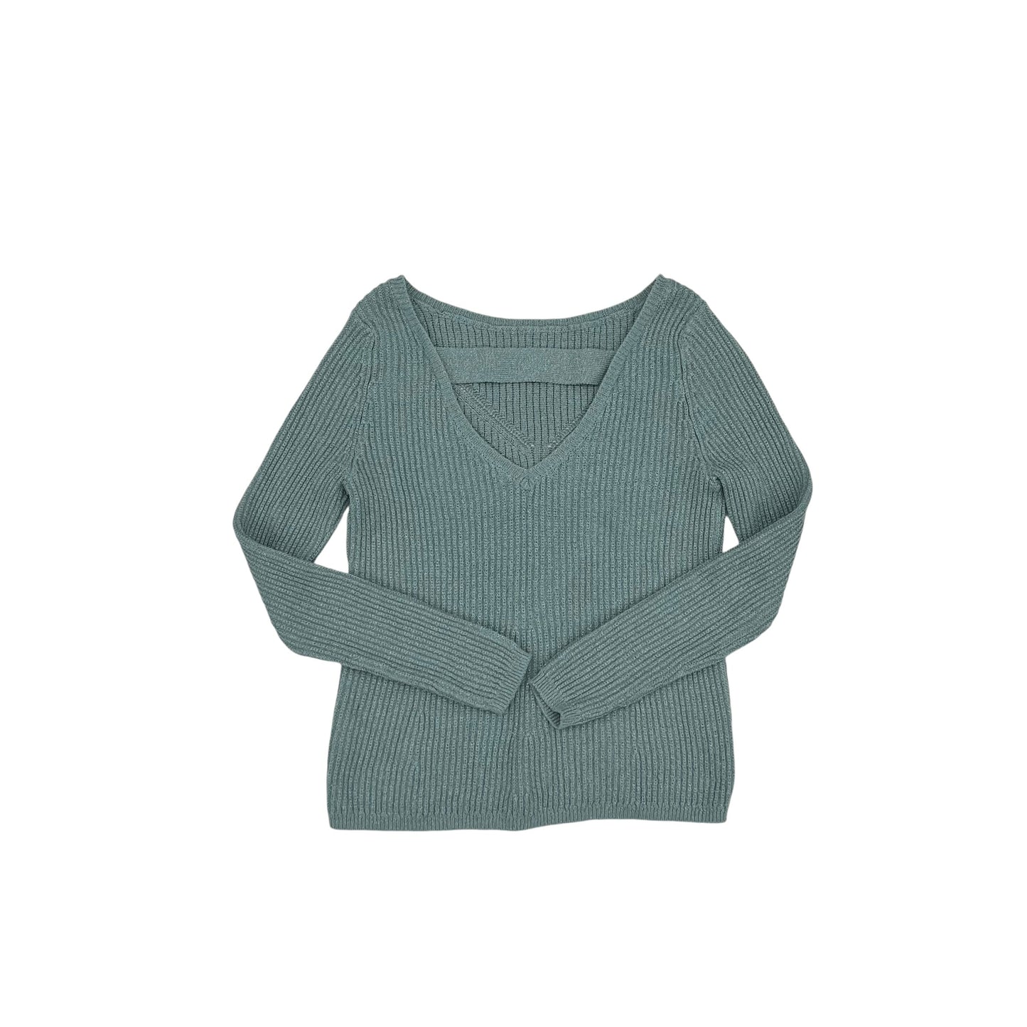 Sweater By Maurices In Teal, Size:M