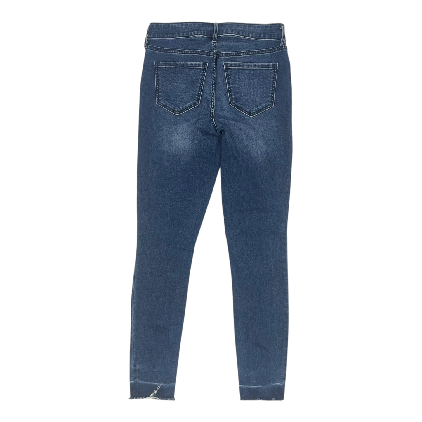 Jeans Skinny By Old Navy In Blue Denim, Size:4