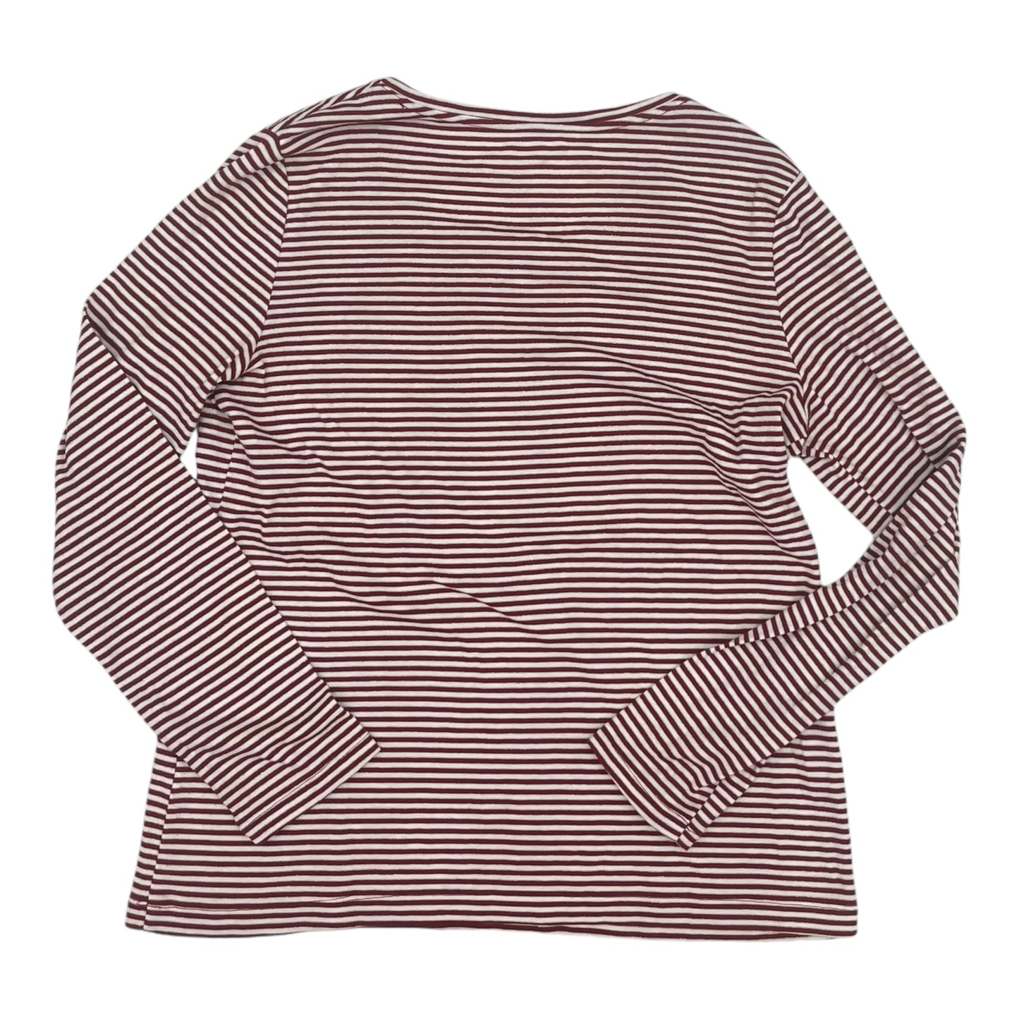 Top Ls By Croft And Barrow In Red & White, Size:L