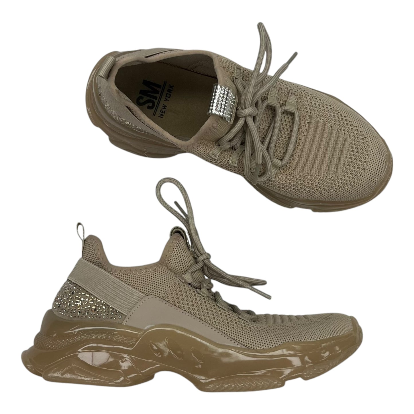 Shoes Sneakers By Clothes Mentor In Tan, Size:7