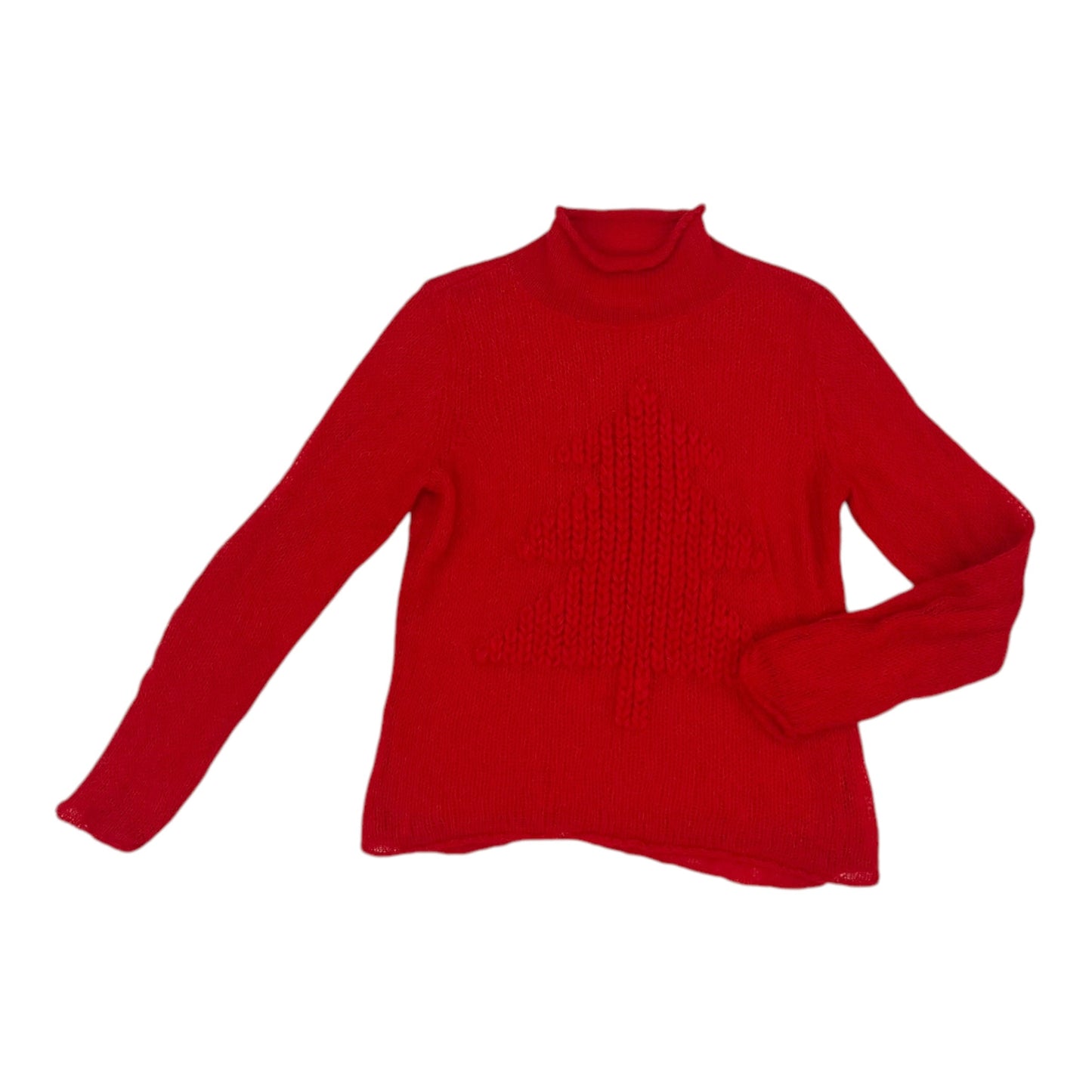 Sweater By Liz Claiborne In Red, Size:Sp