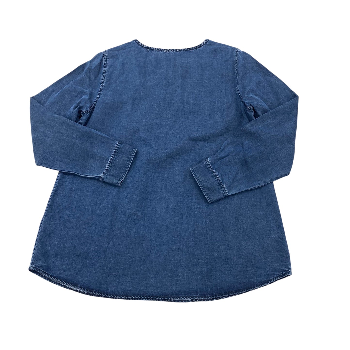 BLUE DENIM TOP LS by SOFT SURROUNDINGS Size:M