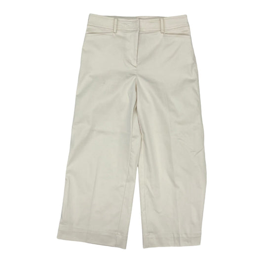 Pants Cropped By Chicos In Cream, Size:4