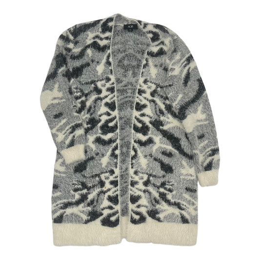 Sweater Cardigan By Agb In Animal Print, Size:S