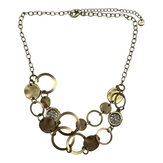 GOLD NECKLACE LAYERED by LOFT