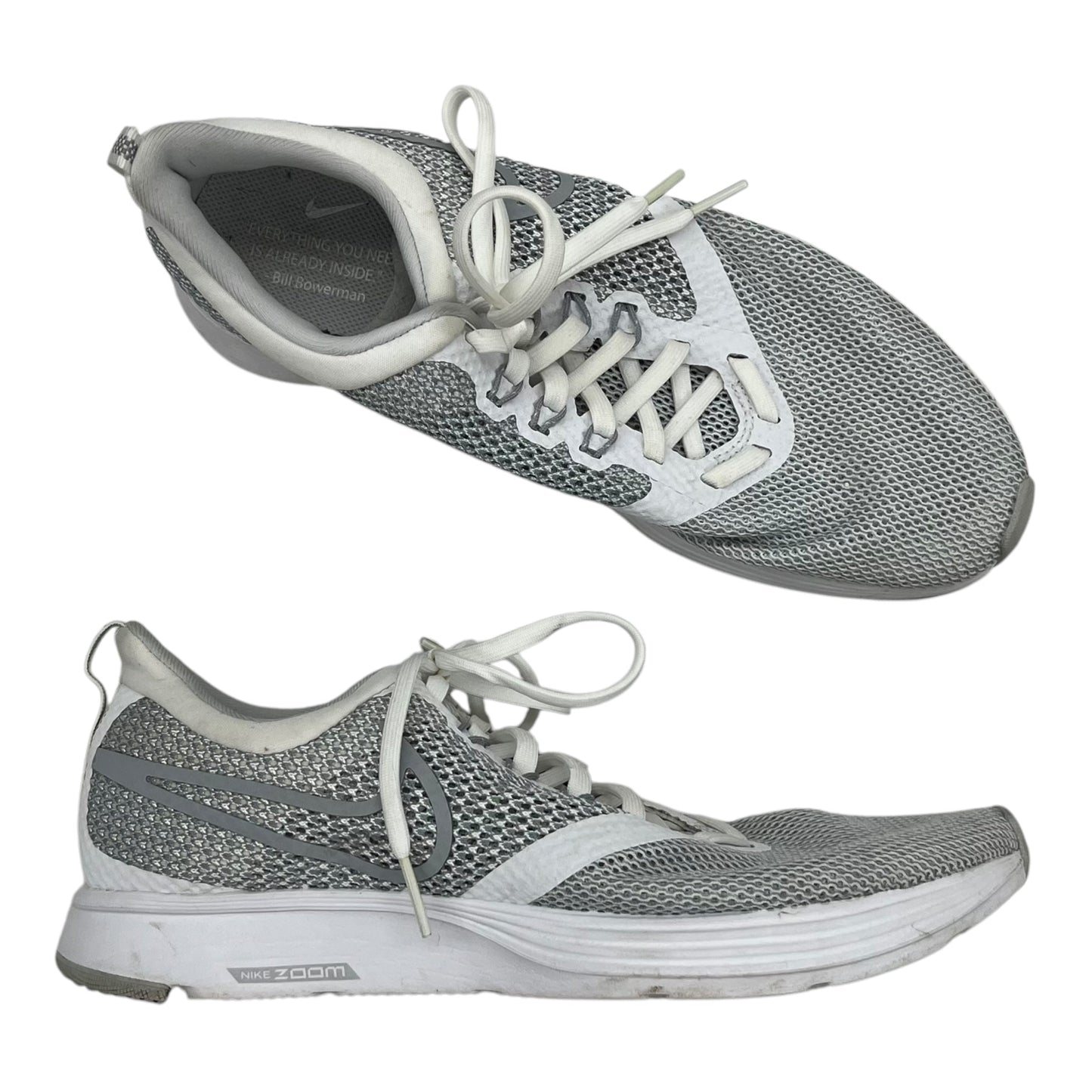 Shoes Athletic By Nike In Grey, Size:8.5