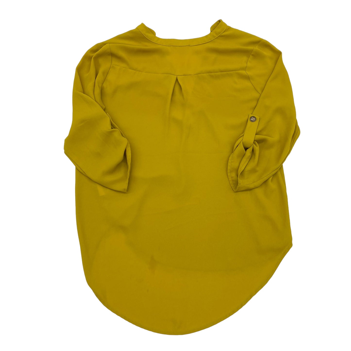 YELLOW BLOUSE 3/4 SLEEVE by LUSH Size:M