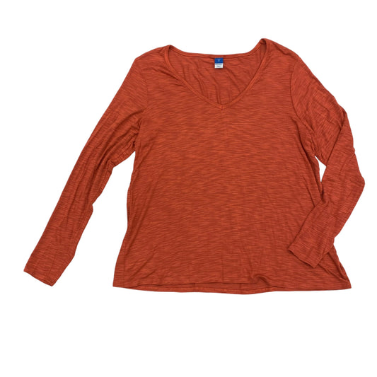 Top Ls Basic By Old Navy In Orange, Size:M