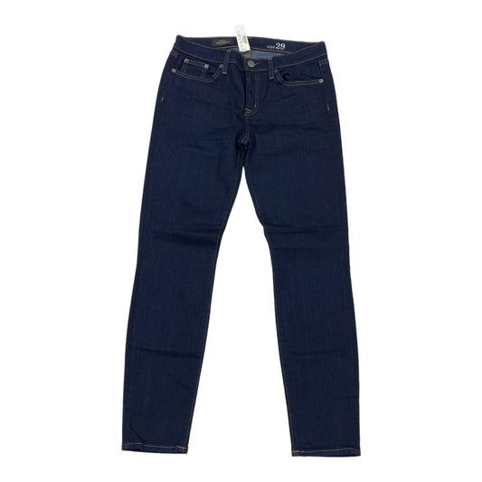 Jeans Skinny By J. Crew In Blue Denim, Size:8