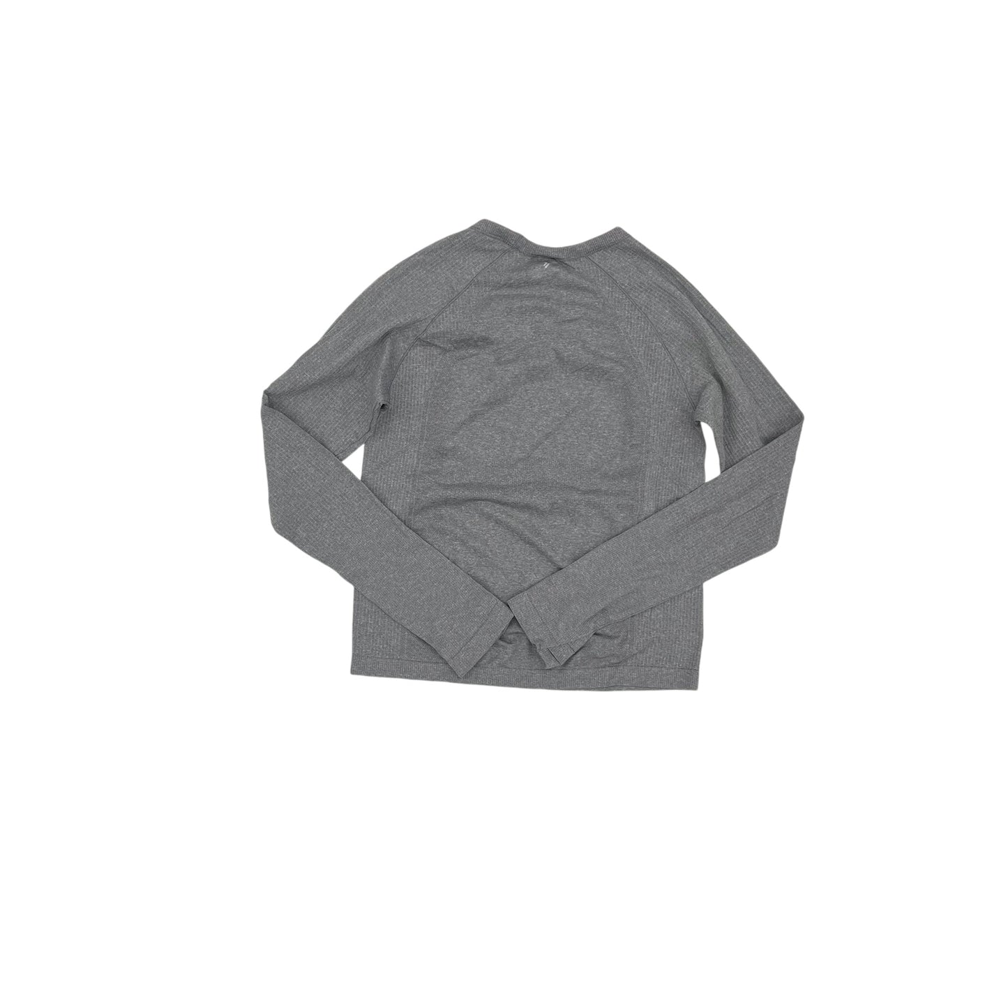 Athletic Top Ls Crewneck By Old Navy In Grey, Size:L