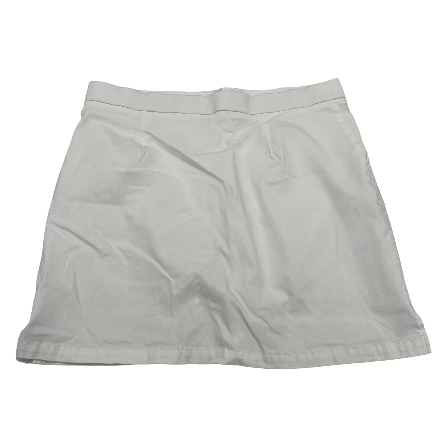 WHITE SKORT by RAFAELLA Size:L