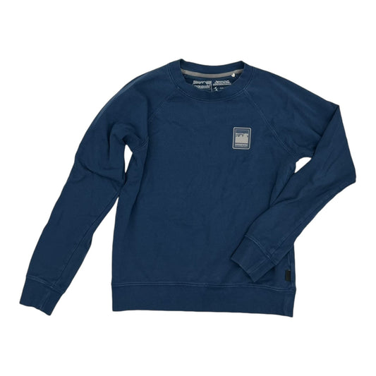 Athletic Sweatshirt Crewneck By Patagonia In Blue, Size:S