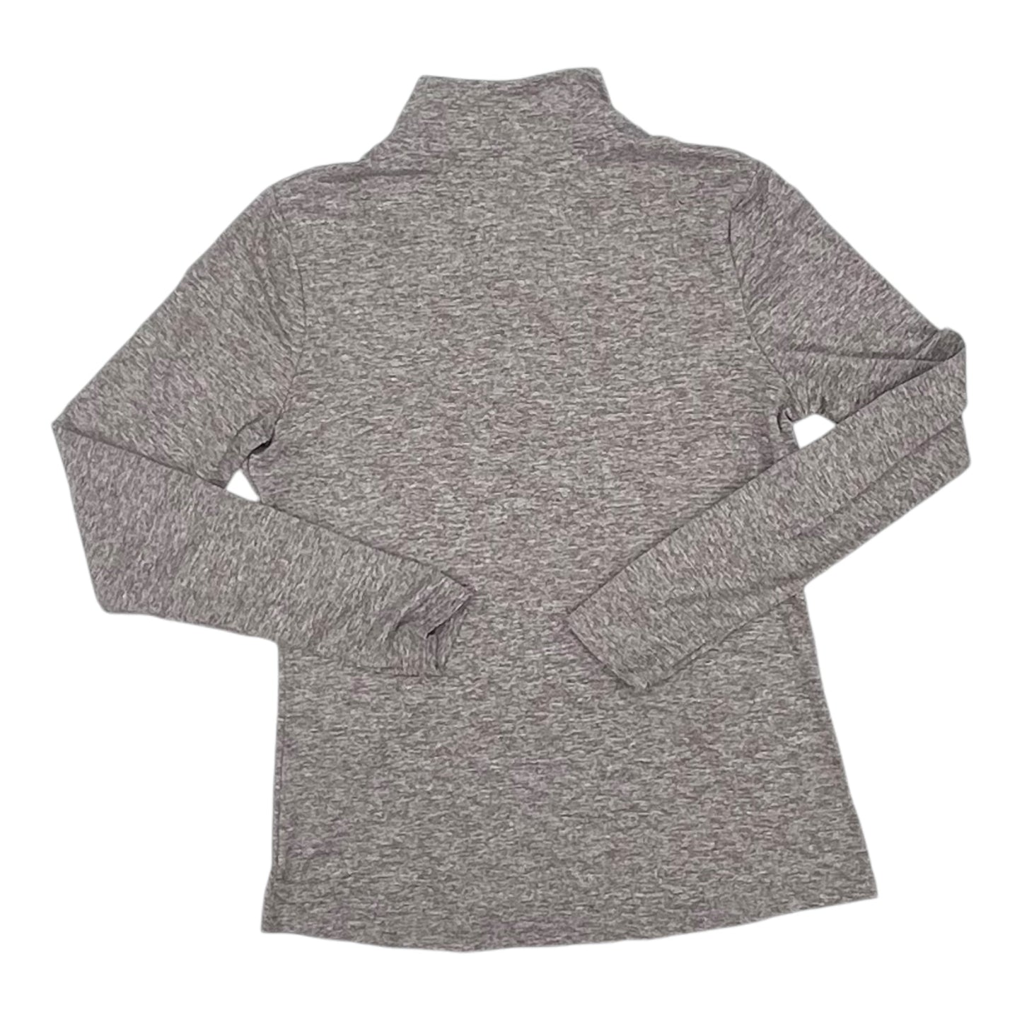 Athletic Top Ls Collar By Jockey In Taupe, Size:M