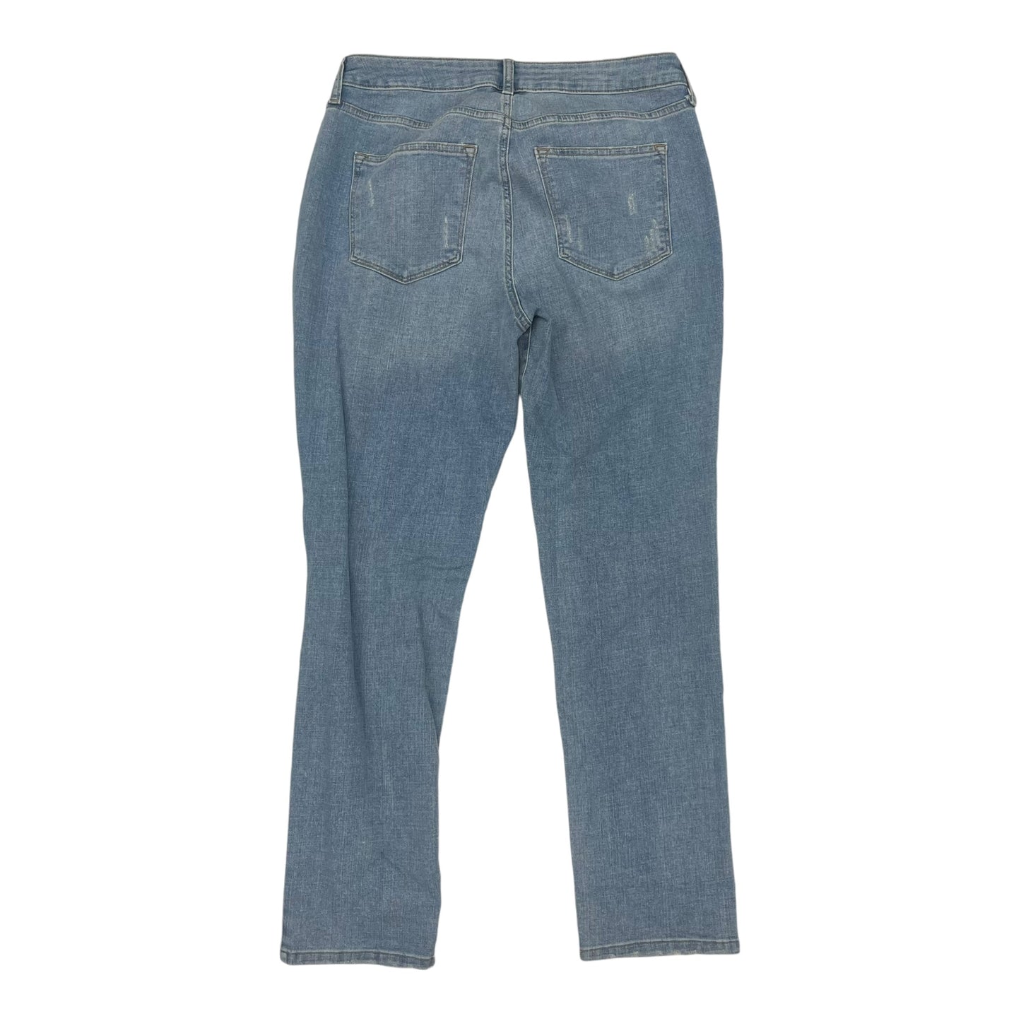 Jeans Straight By Sonoma In Blue Denim, Size:10