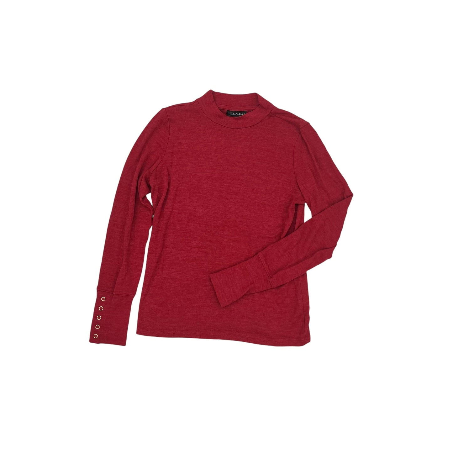 Top Ls By Rafaella In Red, Size:Xs