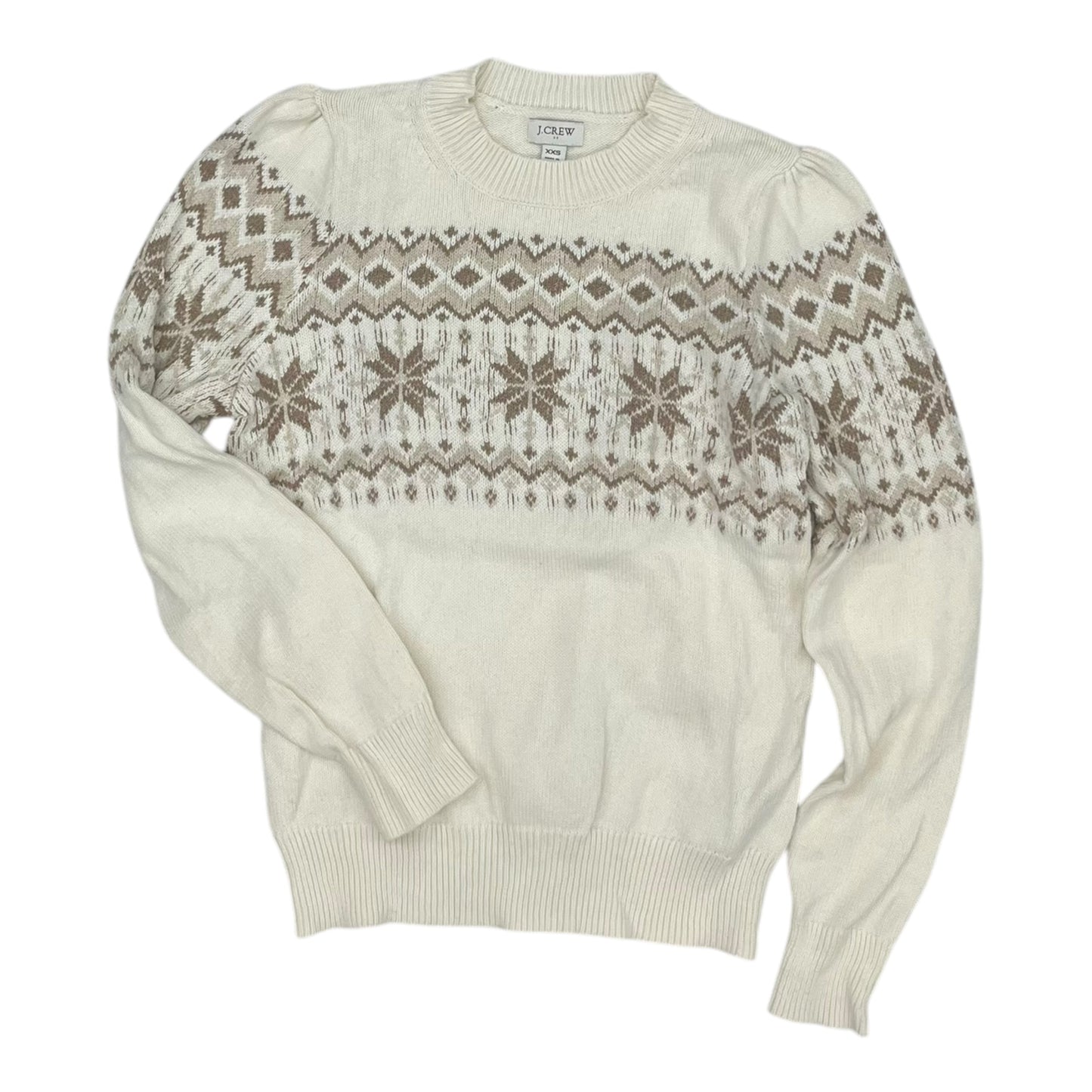 Sweater By J. Crew In Cream, Size:Xxs