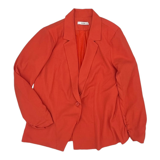 Blazer By Just Fab In Orange, Size:1X