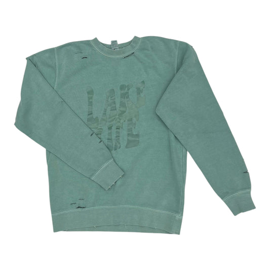 Sweatshirt Crewneck By Clothes Mentor In Blue, Size:S